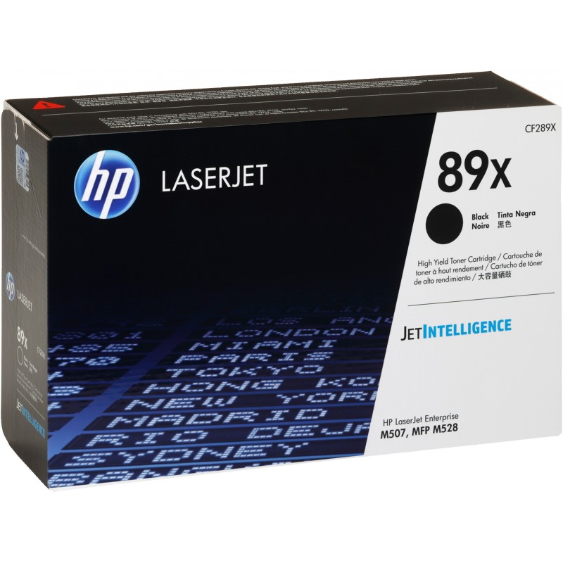 HP Toner 89X (CF289X) - Original High-Yield Black Toner, 10,000-page Yield — Buy in Cyprus with Fast Delivery
