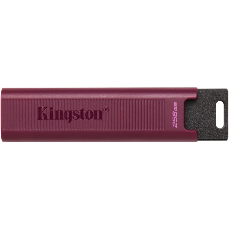 Kingston DataTraveler Max - 256GB USB 3.2 Gen 2 Type-A Flash Drive - Red, 1000MB/s Read, Slide Design