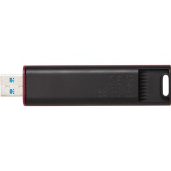 Kingston DataTraveler Max - 256GB USB 3.2 Gen 2 Type-A Flash Drive - Red, 1000MB/s Read, Slide Design