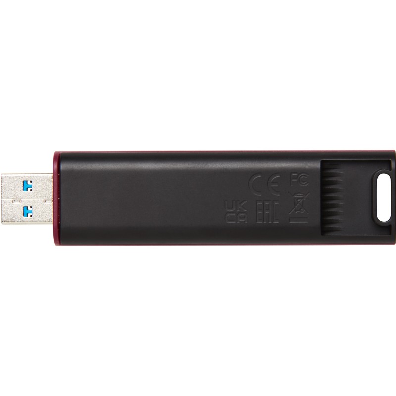 Kingston DataTraveler Max - 256GB USB 3.2 Gen 2 Type-A Flash Drive - Red, 1000MB/s Read, Slide Design