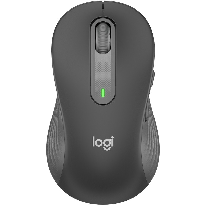 Logitech Signature M650 Left - Left-Hand Wireless Office Mouse, Bluetooth & Logi Bolt, 4000 DPI, Graphite