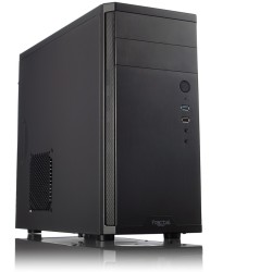 Fractal Design Core 1100 - Mini Tower Case (Micro-ATX / Mini-ITX) - Black, 350mm GPU, 148mm CPU Cooler