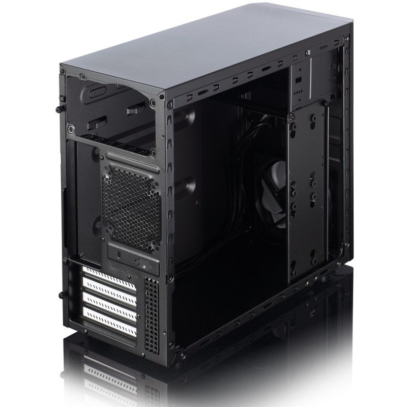 Fractal Design Core 1100 - Mini Tower Case (Micro-ATX / Mini-ITX) - Black, 350mm GPU, 148mm CPU Cooler