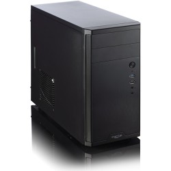 Fractal Design Core 1100 - Mini Tower Case (Micro-ATX / Mini-ITX) - Black, 350mm GPU, 148mm CPU Cooler