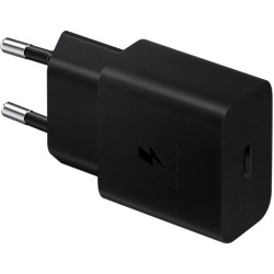 Samsung Fast 15W USB-C Charger - EP-T1510XBEGEU - Black, 1 m USB-C Cable, 9V/1.67A — Buy in Cyprus with Fast Delivery