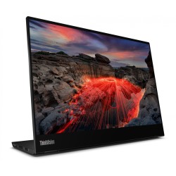 Lenovo ThinkVision M14t Gen 2 - 14" 2.2K (2240x1400) IPS Multi-Touch Portable Monitor - Raven Black, 65W PD, 60Hz