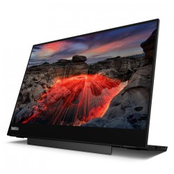 Lenovo ThinkVision M14t Gen 2 - 14" 2.2K (2240x1400) IPS Multi-Touch Portable Monitor - Raven Black, 65W PD, 60Hz