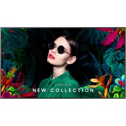 Samsung LH65QMCEBGCXEN - 65" 4K UHD Digital Signage Display, Tizen 7.0, 500 cd/m², 8 ms, Wi-Fi/BT, HDMIx3/DPx1/USBx2, Black