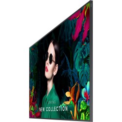 Samsung LH65QMCEBGCXEN - 65" 4K UHD Digital Signage Display, Tizen 7.0, 500 cd/m², 8 ms, Wi-Fi/BT, HDMIx3/DPx1/USBx2, Black