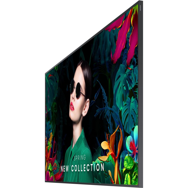 Samsung LH65QMCEBGCXEN - 65" 4K UHD Digital Signage Display, Tizen 7.0, 500 cd/m², 8 ms, Wi-Fi/BT, HDMIx3/DPx1/USBx2, Black
