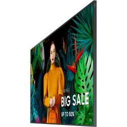 Samsung LH65QMCEBGCXEN - 65" 4K UHD Digital Signage Display, Tizen 7.0, 500 cd/m², 8 ms, Wi-Fi/BT, HDMIx3/DPx1/USBx2, Black