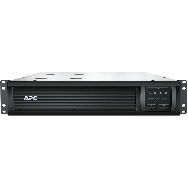 APC Smart-UPS SMT1500RMI2UC - 1500VA/1000W Rack 2U UPS, Line-Interactive, Black, LCD, SmartConnect