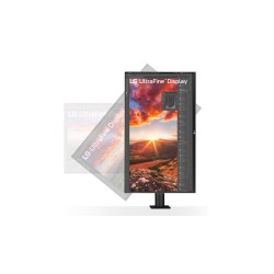 LG 32UN880K-B - 32" (31.5") 4K UHD IPS Monitor - USB-C 60W PD, HDR10, 10-bit, 95% DCI-P3, Ergonomic Adjustable Stand, Black