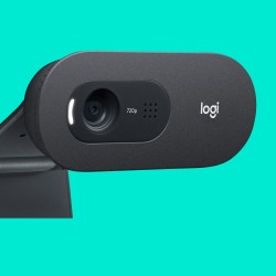 Logitech C505 HD Webcam - C505 - 720p 30fps, 60° FOV, Graphite, USB, Built-in Mic — Buy in Cyprus with Fast Delivery