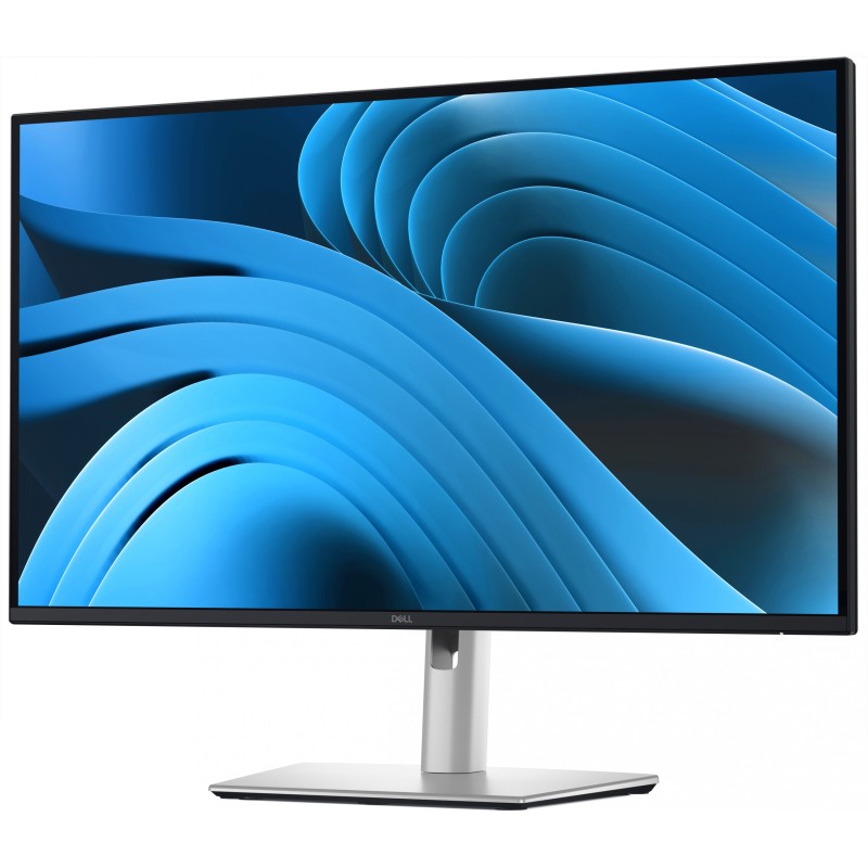 Dell P2725QE - 27" 4K UHD IPS Monitor - USB-C 90W, HDMI 2.1, DP1.4, RJ45, 350 cd/m², Black/Silver
