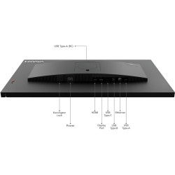 Lenovo ThinkVision T32p-30 - 31.5 inch 4K (3840x2160) IPS Monitor - 60Hz, 4ms, USB-C PD 90W, HDMI 2.0/DP 1.4, Pivot, Black