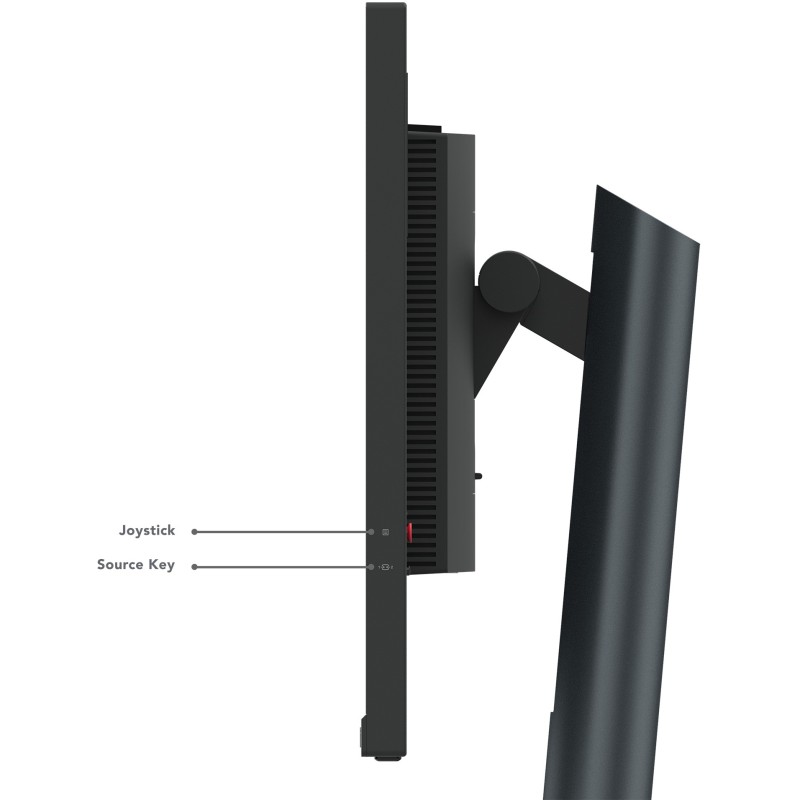 Lenovo ThinkVision P24q-30 - 23.8" QHD (2560x1440) IPS HDR10 60Hz 4ms HDMI 2.0 DP1.4 4xUSB-A VESA 100x100 Raven Black