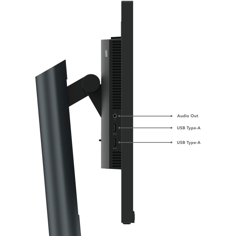 Lenovo ThinkVision P24q-30 - 23.8" QHD (2560x1440) IPS HDR10 60Hz 4ms HDMI 2.0 DP1.4 4xUSB-A VESA 100x100 Raven Black