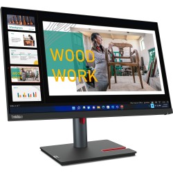 Lenovo ThinkVision P24q-30 - 23.8" QHD (2560x1440) IPS HDR10 60Hz 4ms HDMI 2.0 DP1.4 4xUSB-A VESA 100x100 Raven Black