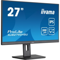 iiyama ProLite XUB2792HSU-B6 - 27" FHD IPS 100Hz 0.4ms HDMI DP1.4 Pivot Height-Adjustable VESA Speakers, Black