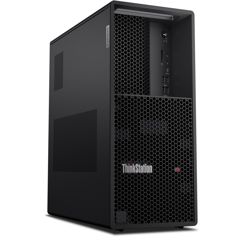 Lenovo ThinkStation P3 Gen 2 - Intel Core Ultra 9 285K 5.7GHz - 64GB DDR5, 1TB NVMe, RTX 4000 Ada, Black
