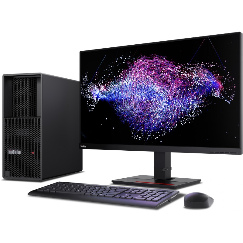 Lenovo ThinkStation P3 Gen 2 - Intel Core Ultra 9 285K 5.7GHz - 64GB DDR5, 1TB NVMe, RTX 4000 Ada, Black