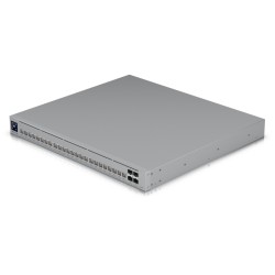 Ubiquiti UniFi Switch Pro HD - USW-Pro-HD-24-PoE - 24-Port Multi‑Gig 2.5G/10G PoE++ Rackmount, Grey