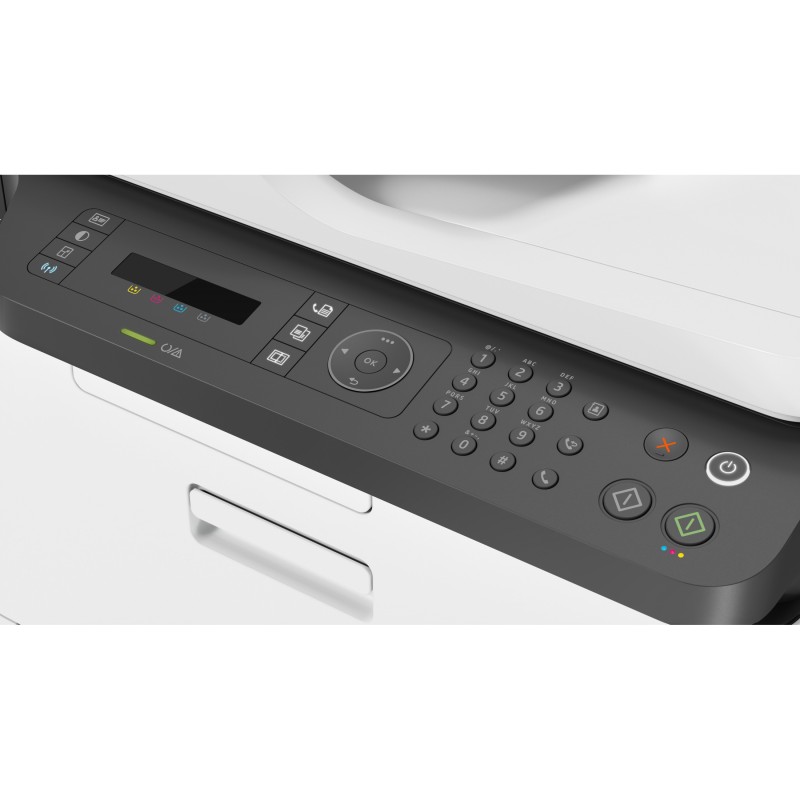 HP Color Laser MFP 179fwg - Gray/White - Color Laser 4-in-1, 128 MB, 800 MHz, A4, USB/LAN/Wi-Fi