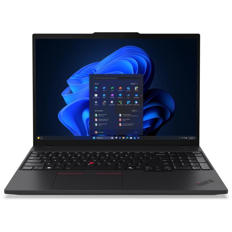 Lenovo ThinkPad T16 Gen 4 - CU5-225U - Black, 16GB DDR5, 512GB SSD, Intel Core Ultra 5 225U, 16in WUXGA
