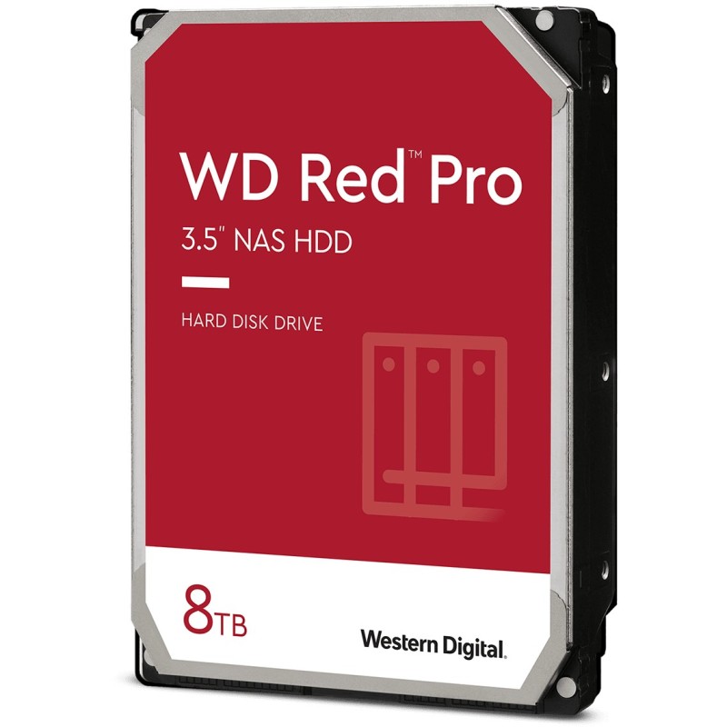 WD Red Pro WD8005FFBX - 8TB 7200RPM 256MB Cache 3.5in SATA III NAS HDD — Buy in Cyprus with Fast Delivery
