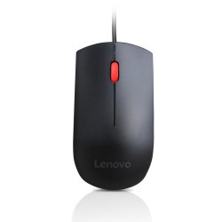 Lenovo Essential Mouse - 4Y50R20863 - Ambidextrous Wired Optical, USB-A, 1600 DPI, Black — Buy in Cyprus with Fast Delivery