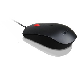 Lenovo Essential Mouse - 4Y50R20863 - Ambidextrous Wired Optical, USB-A, 1600 DPI, Black — Buy in Cyprus with Fast Delivery