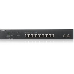 Zyxel XS1930-10-ZZ0101F - 8x 10G RJ45 + 2x SFP+ L3 Managed Rackmount Switch - Black — Buy in Cyprus with Fast Delivery
