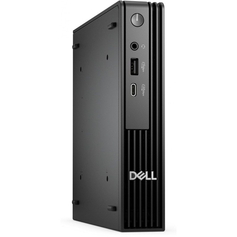 Dell Pro Micro QCM1250 - i5-14500T - 16GB DDR5, 512GB PCIe 4.0 SSD, Intel UHD 770, Windows 11 Pro, Black