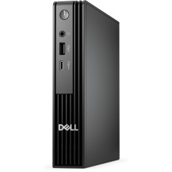Dell Pro Micro QCM1250 - i5-14500T - 16GB DDR5, 512GB PCIe 4.0 SSD, Intel UHD 770, Windows 11 Pro, Black