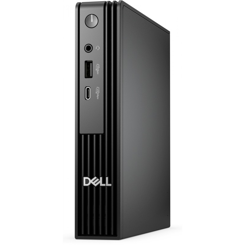 Dell Pro Micro QCM1250 - i5-14500T - 16GB DDR5, 512GB PCIe 4.0 SSD, Intel UHD 770, Windows 11 Pro, Black