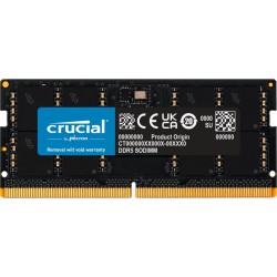 Crucial DDR5 SO-DIMM 32GB - CT32G56C46S5 - 5600MHz, On-Die ECC, 1.1V — Buy in Cyprus with Fast Delivery