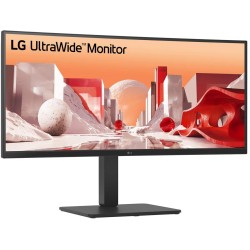 LG 34BA85QE-B - 34-inch (86.4 cm) UWQHD Curved IPS Monitor 3440x1440 - HDR10, USB-C PD 90W, DP, 2x HDMI, Speakers - Black