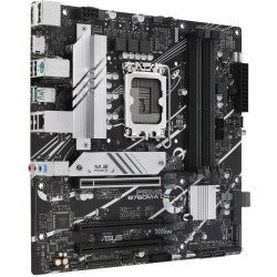 ASUS PRIME B760M-A-CSM - LGA1700 micro-ATX B760 DDR4 Motherboard, 4xDIMM 128GB, 2xM.2, 2.5Gb LAN