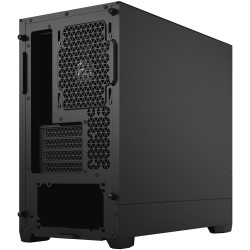 Fractal Design Pop Mini Silent - Black Mini Tower PC Case, Steel, Micro-ATX/Mini-ITX, 170mm CPU Cooler, 340mm GPU