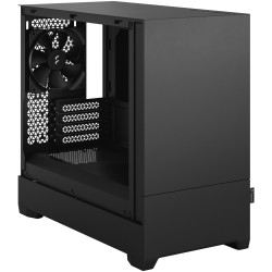 Fractal Design Pop Mini Silent - Black Mini Tower PC Case, Steel, Micro-ATX/Mini-ITX, 170mm CPU Cooler, 340mm GPU