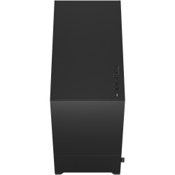 Fractal Design Pop Mini Silent - Black Mini Tower PC Case, Steel, Micro-ATX/Mini-ITX, 170mm CPU Cooler, 340mm GPU