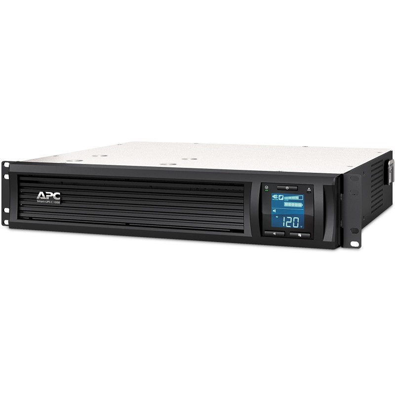 APC Smart-UPS SMC1000I-2UC - 1000VA/600W Rack 2U UPS, SmartConnect, LCD, Black — Buy in Cyprus with Fast Delivery