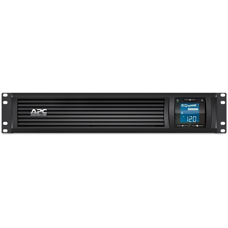 APC Smart-UPS SMC1000I-2UC - 1000VA/600W Rack 2U UPS, SmartConnect, LCD, Black — Buy in Cyprus with Fast Delivery