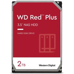 WD Red Plus NAS - WD20EFPX - 2TB 3.5in SATA III (6Gb/s) 5400 RPM 64MB Cache — Buy in Cyprus with Fast Delivery
