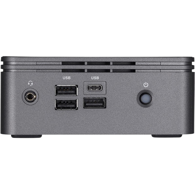 GIGABYTE BRIX GB-BRI3H-10110 Barebone Mini PC - Black - Intel Core i3-10110U 2.1/4.1GHz - 2x SO-DIMM up to 64GB