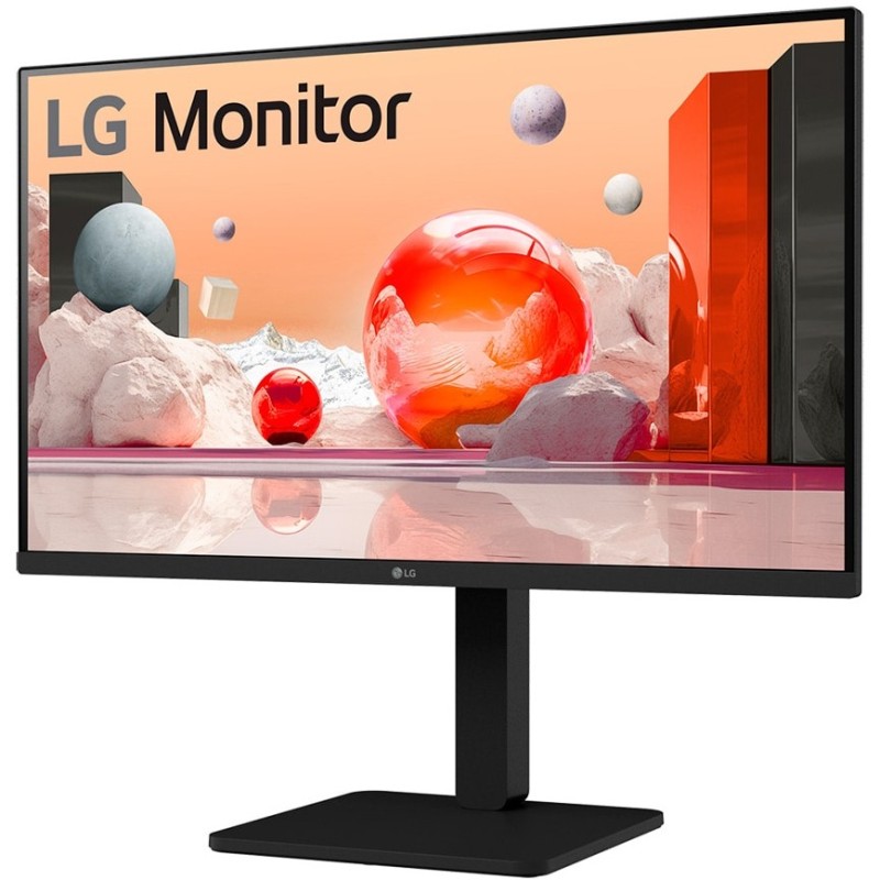 LG 27BA550-B - 27" (68.6 cm) Full HD IPS Monitor, 100Hz, 5ms GTG, HDMI 1.4 / DP 1.2 / VGA, Height-adjustable Stand, Black