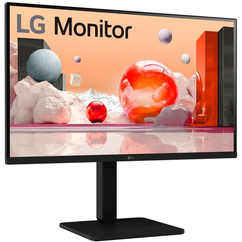 LG 27BA550-B - 27" (68.6 cm) Full HD IPS Monitor, 100Hz, 5ms GTG, HDMI 1.4 / DP 1.2 / VGA, Height-adjustable Stand, Black
