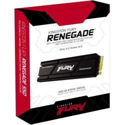 Kingston FURY Renegade 4TB M.2 2280 NVMe SSD - PCIe 4.0 x4 7300 MB/s w/ Heatsink (Boxed) — Buy in Cyprus with Fast Delivery