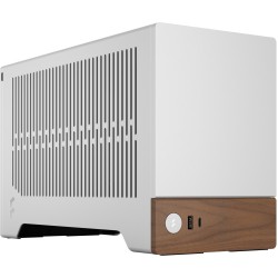 Fractal Design Terra Mini-ITX SFF Case - Silver Aluminium with Walnut Accents — Buy in Cyprus with Fast Delivery
